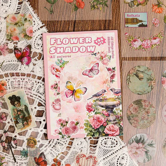 Libros de stickers de mariposas