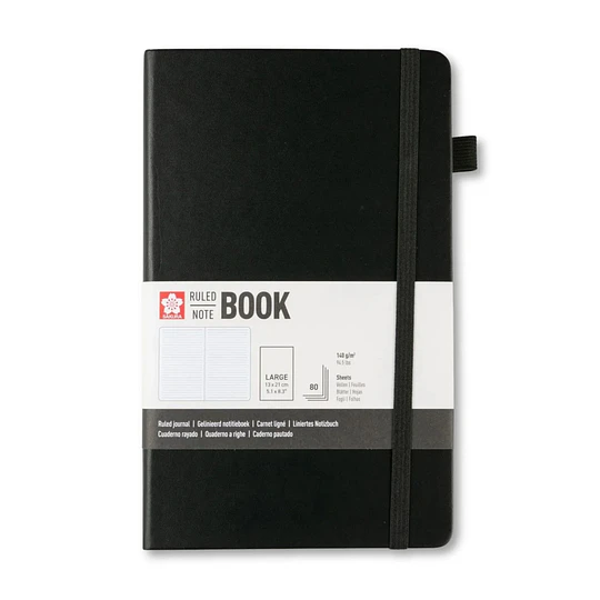 Sakura Ruled Notebook Pocket