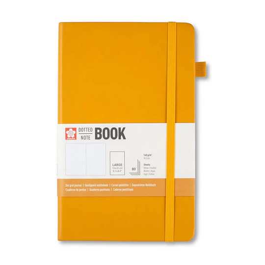 Sakura Dotted Notebook Large