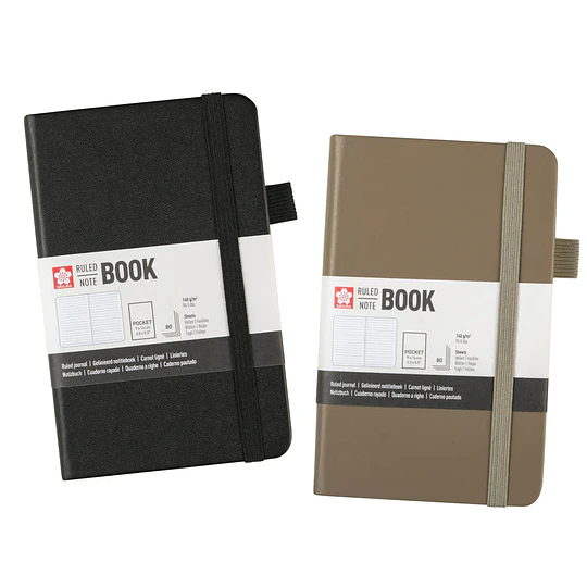 Sakura Ruled Notebook Pocket