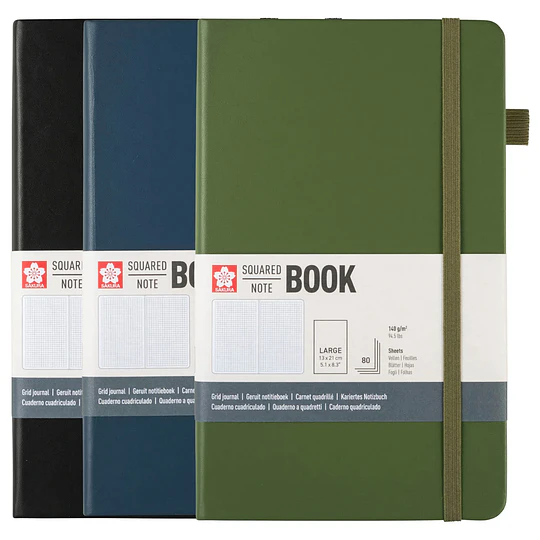 Sakura Squared Notebook Large