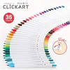 Cajita de 36 Colores Zebra ClickArt