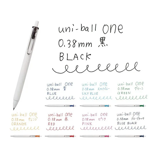 Set Uni-ball One 8 Colores