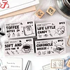 Set de timbres de madera