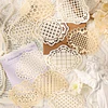 Blondas de papel decorativo