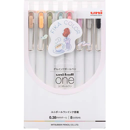 Set Uni One Fika Colors (8 colores)