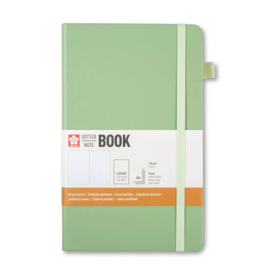 Sakura Dotted Notebook Large