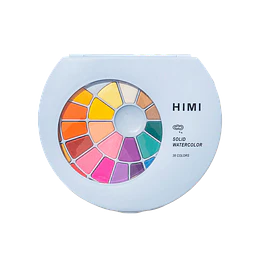 HIMI Set pintura solida 38 Colores (Estuche Azul)