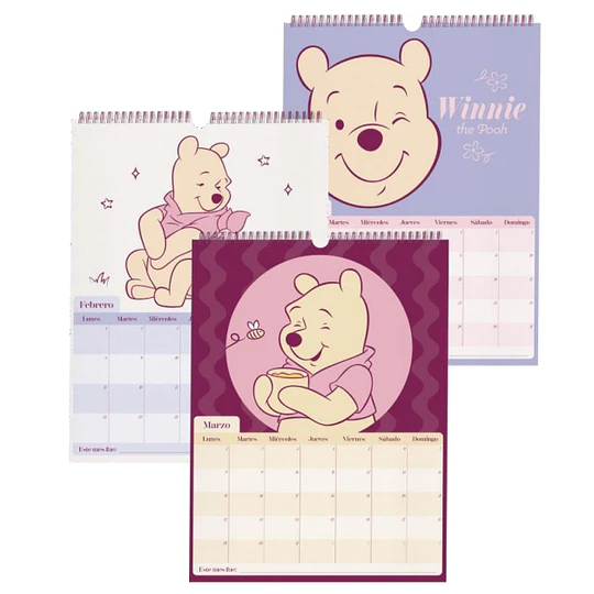 Calendario de Pared Mooving Winnie the Pooh 2027