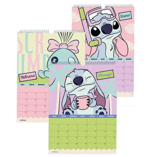 Calendario de Pared Mooving Stitch 2027