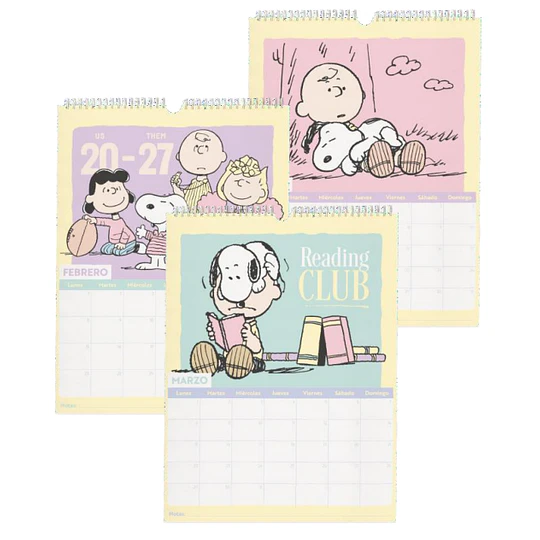 Calendario de Pared Mooving Snoopy 2027