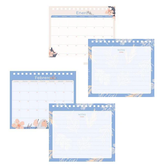 Calendario de Escritorio Mooving Cerezo 2027