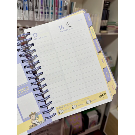Agenda Mooving Snoopy 2027