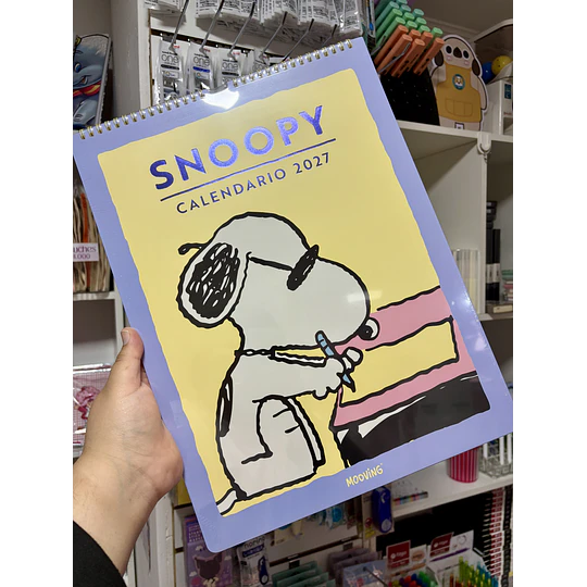 Calendario de Pared Mooving Snoopy 2027