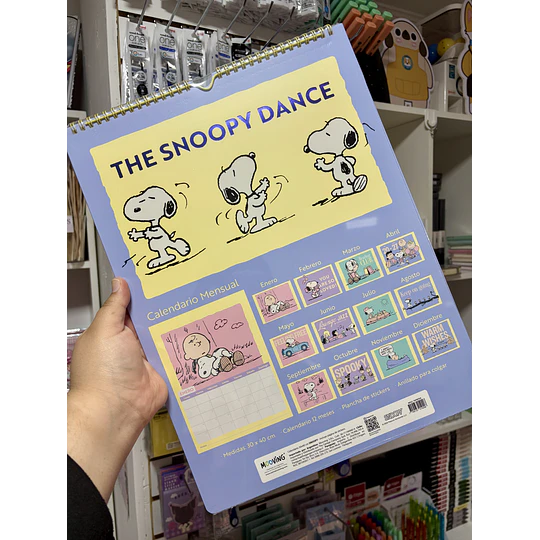 Calendario de Pared Mooving Snoopy 2027