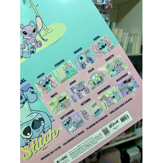 Calendario de Pared Mooving Stitch 2027