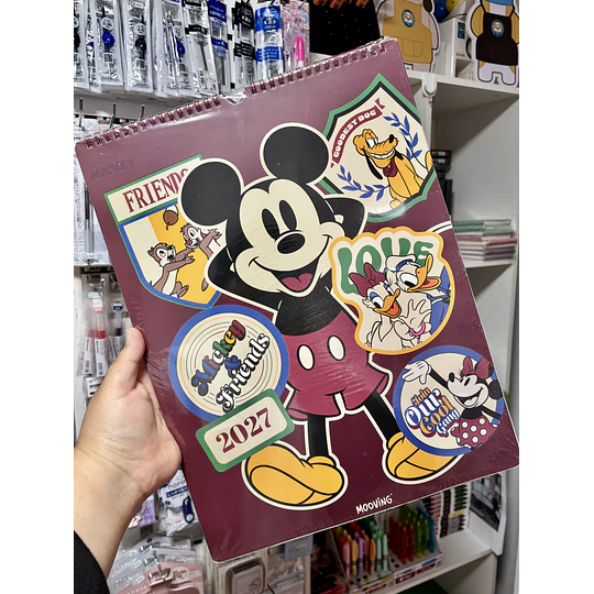 Calendario de Pared Mooving Mickey & Friends 2027