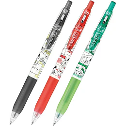 Zebra Sarasa Clip 0.5mm Snoopy Comic