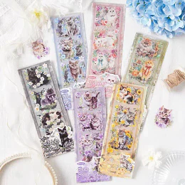 Set de stickers Gatitos (4 hojas)