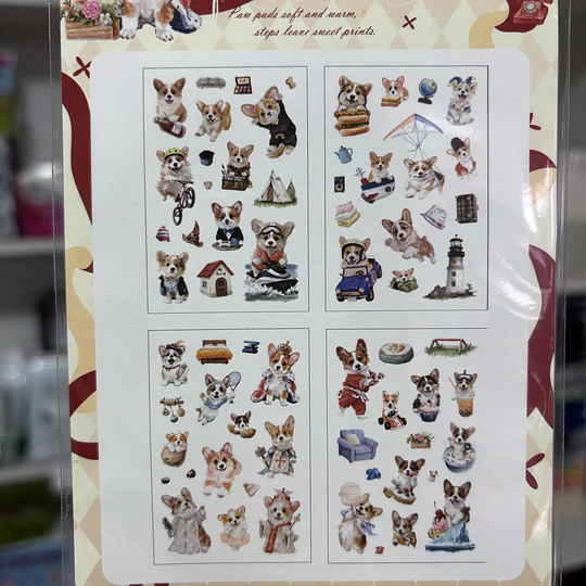 Set stickers animalitos