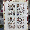Set stickers animalitos