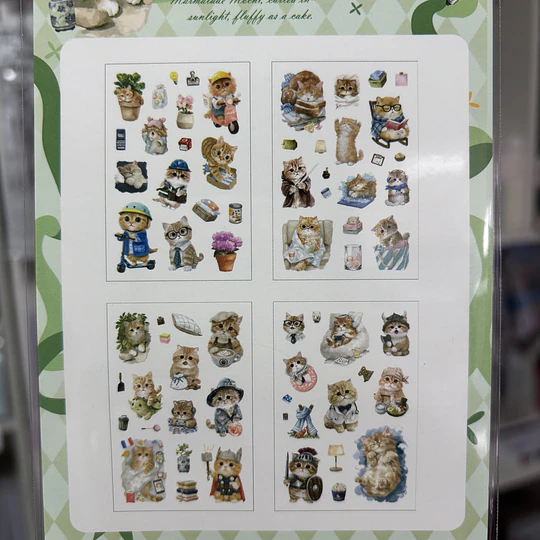 Set stickers animalitos