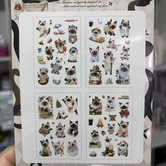 Set stickers animalitos