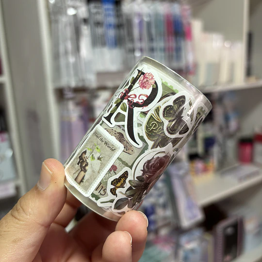 Retro Stickers Tape