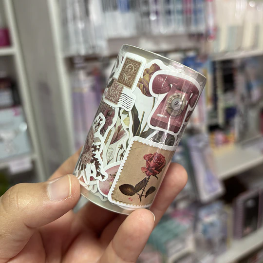 Retro Stickers Tape