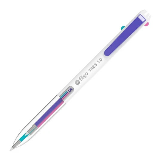 Bolígrafo Filgo Retráctil TRES 0.7mm