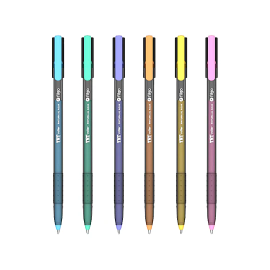 TNT Roller de Pintura al Agua Filgo - Estuche 6 Colores Fluo