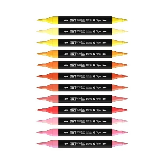 Filgo TNT Marker Dúo - 48 Colores Surtidos