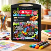 Filgo TNT Marker Dúo - 48 Colores Surtidos