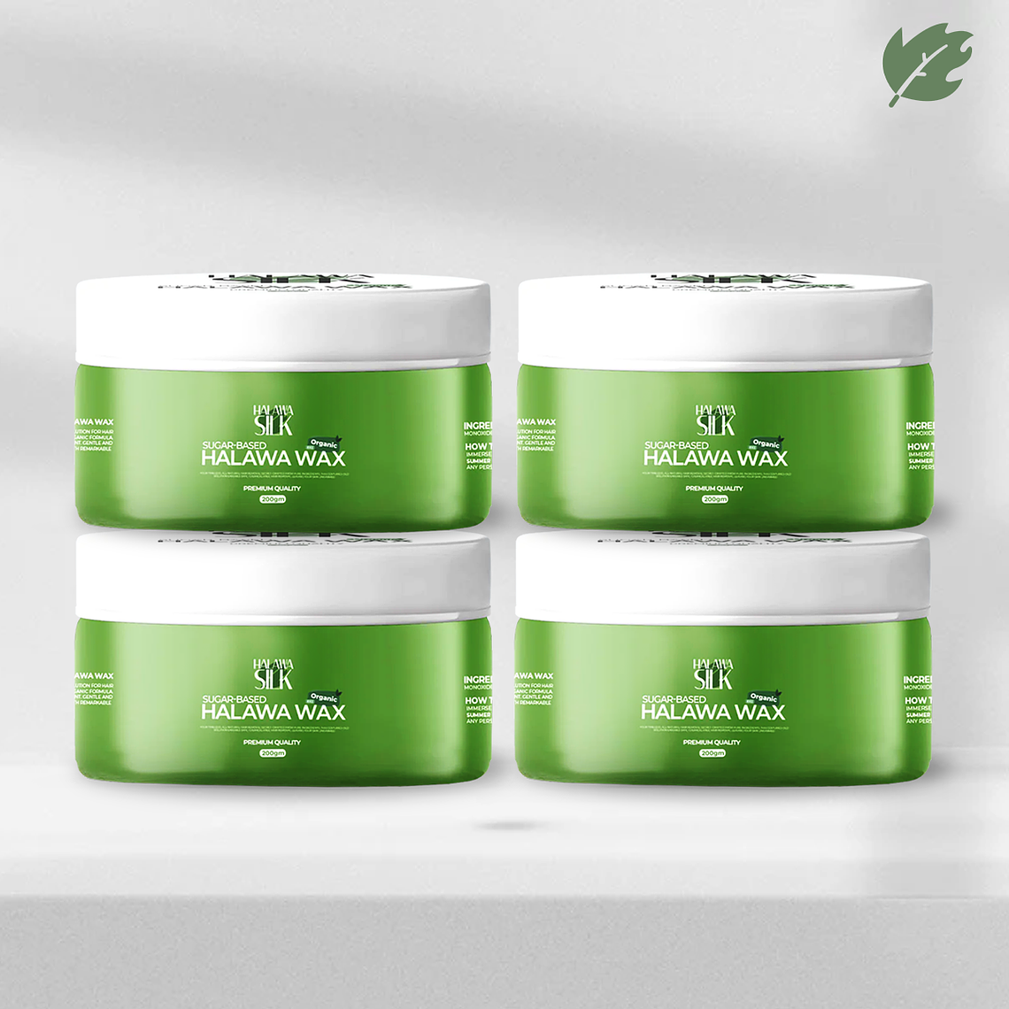 Pack of 4 Halawa Wax 1