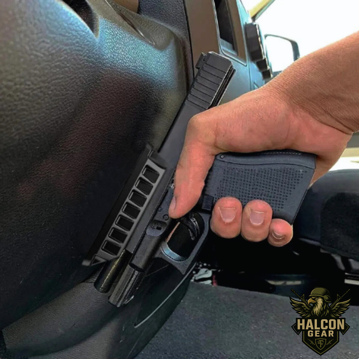 Soporte porta Pistola Magnético 3