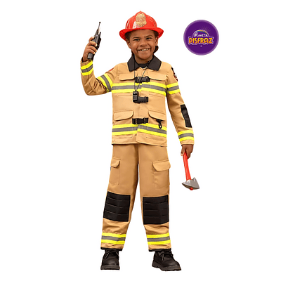 Disfraz Bombero Niño Premium