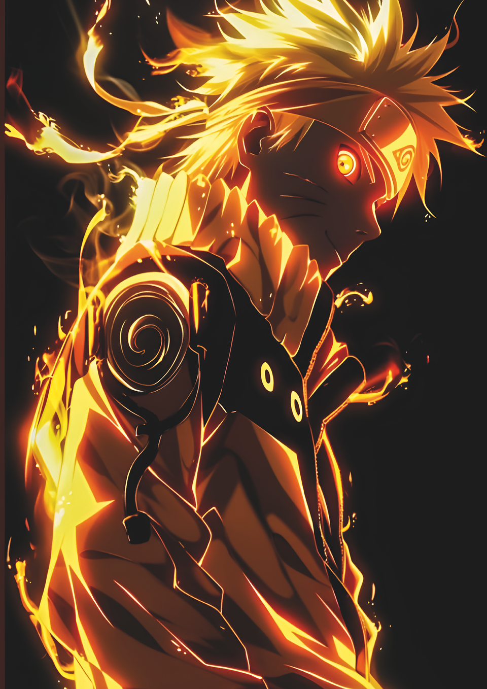 Cuadro Naruto Uzumaki Modo Sabio Anime – Decoración Otaku 1