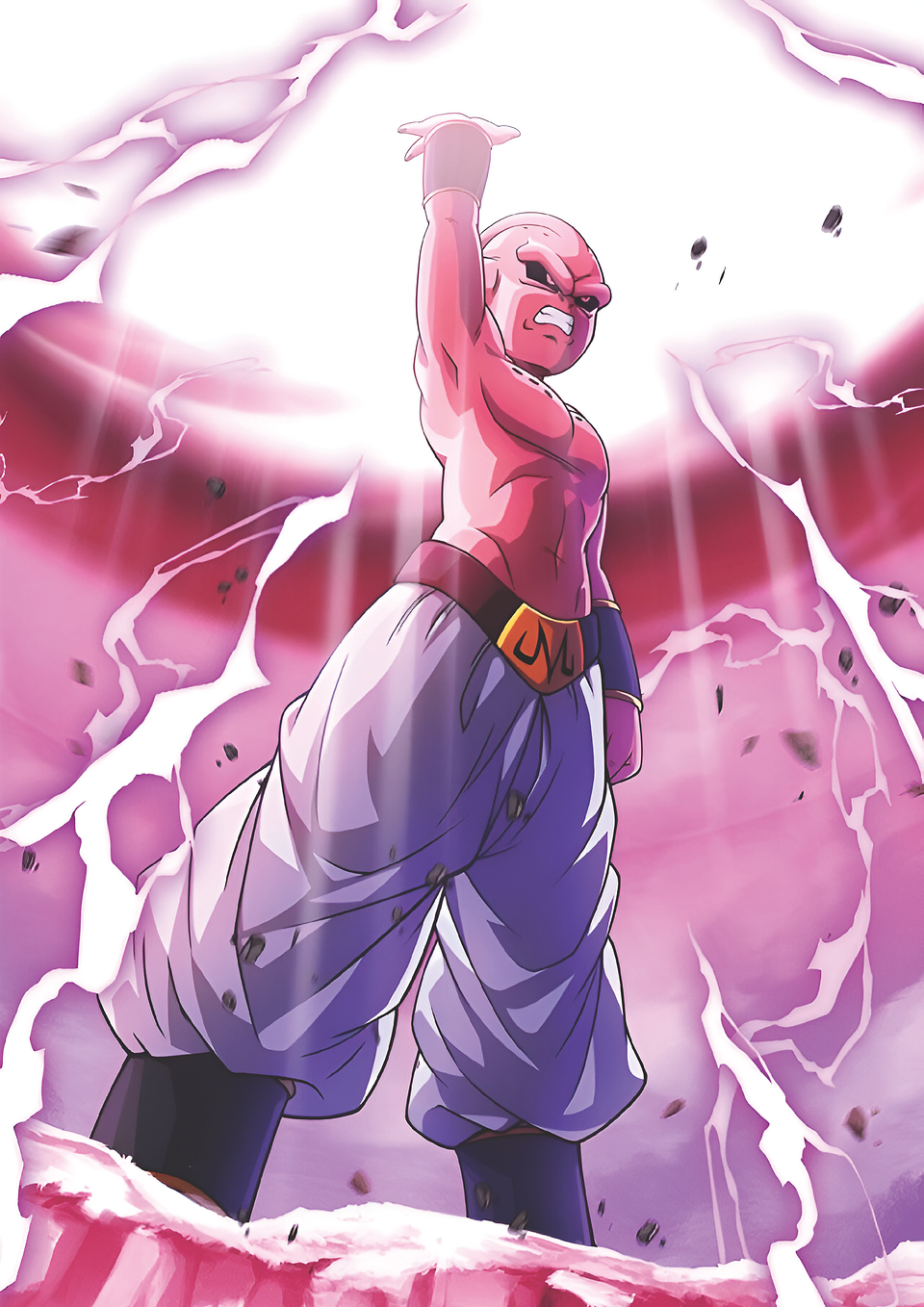 Cuadro Anime Kid Buu Ataque Final – Villano Dragon Ball (Holográfico o Fotográfico) 1