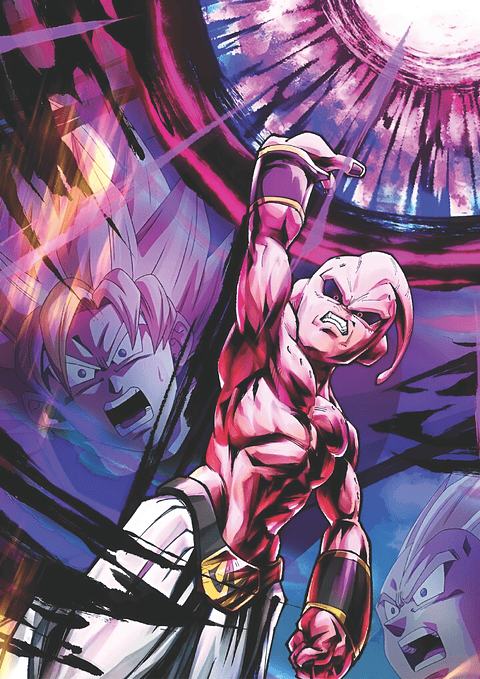 Cuadro Anime Majin Buu Kid – Dragon Ball Z (Holográfico o Fotográfico)