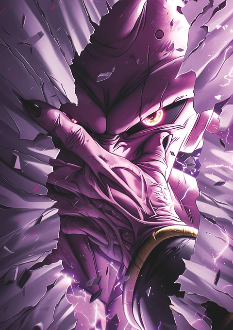 Cuadro Anime Majin Buu – Dragon Ball Z (Holográfico o Fotográfico)