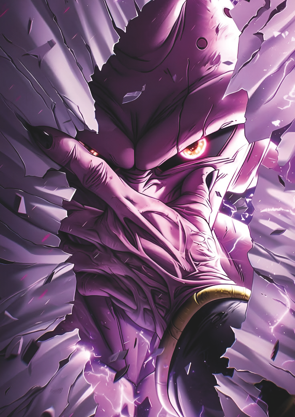 Cuadro Anime Majin Buu – Dragon Ball Z (Holográfico o Fotográfico) 1