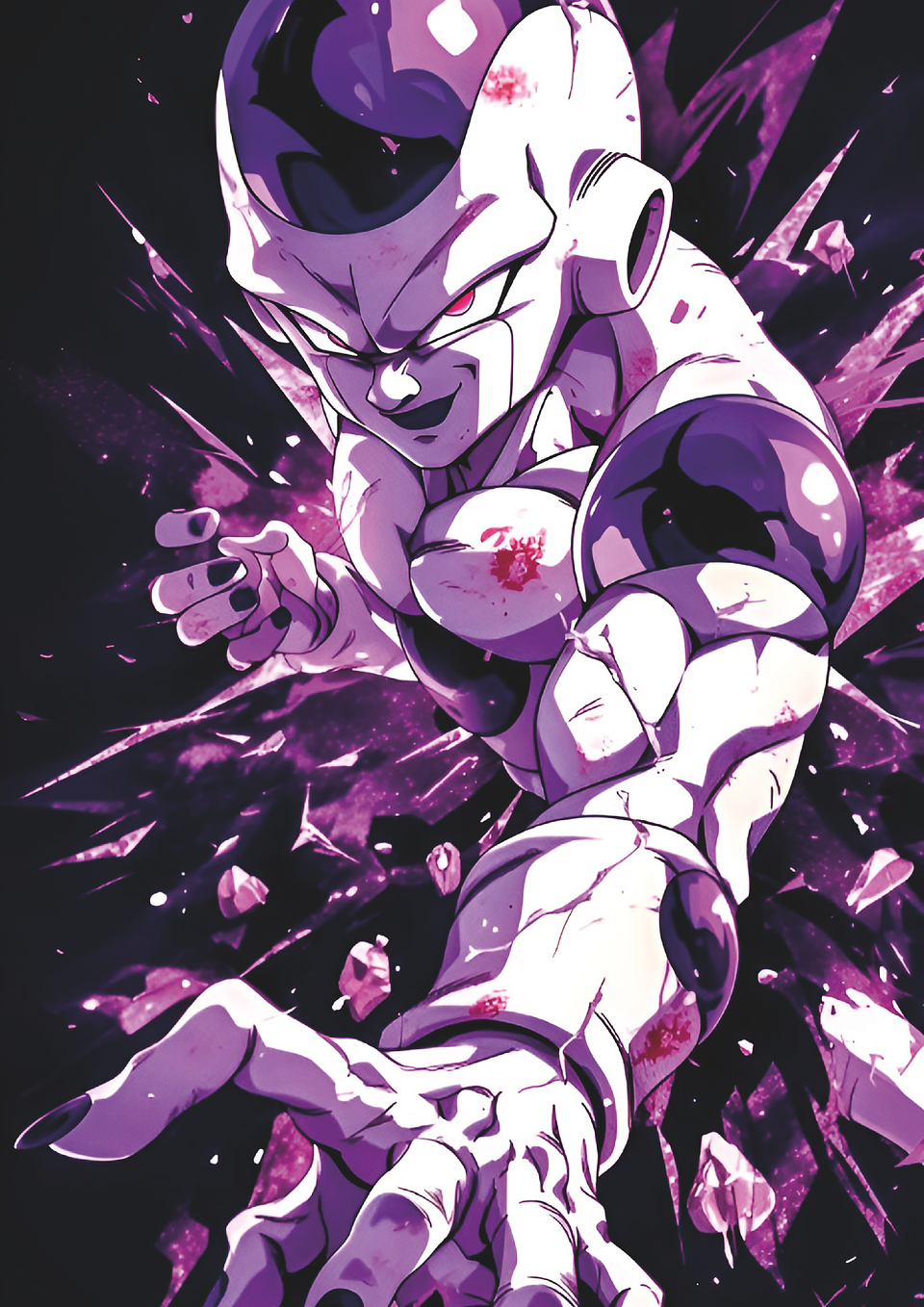 Cuadro Anime Freezer – Dragon Ball Z (Holográfico o Fotográfico) 1