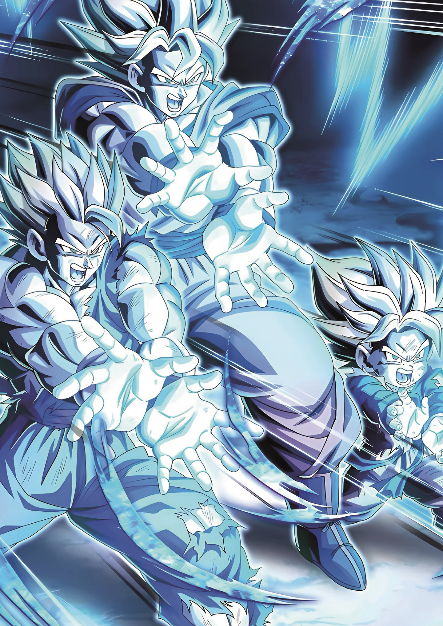 Cuadro Anime Goku Kamehameha – Dragon Ball Z (Holográfico o Fotográfico) 1