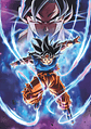 Poster Goku Ultra Instinto Ascenso Supremo | Cuadro Anime Dragon Ball - Miniatura 1