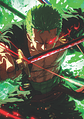 Poster Zoro Batalla | Cuadro Anime One Piece - Miniatura 1
