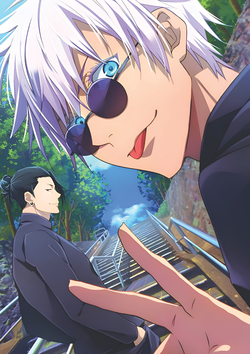 Poster Satoru Gojo y Suguru Geto | Cuadro Anime Jujutsu Kaisen 1