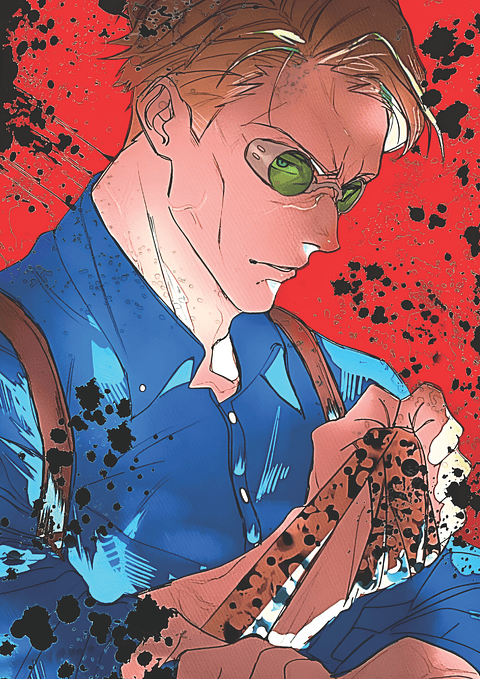 Poster Nanami Kento Estilo Manga | Cuadro Anime Jujutsu Kaisen