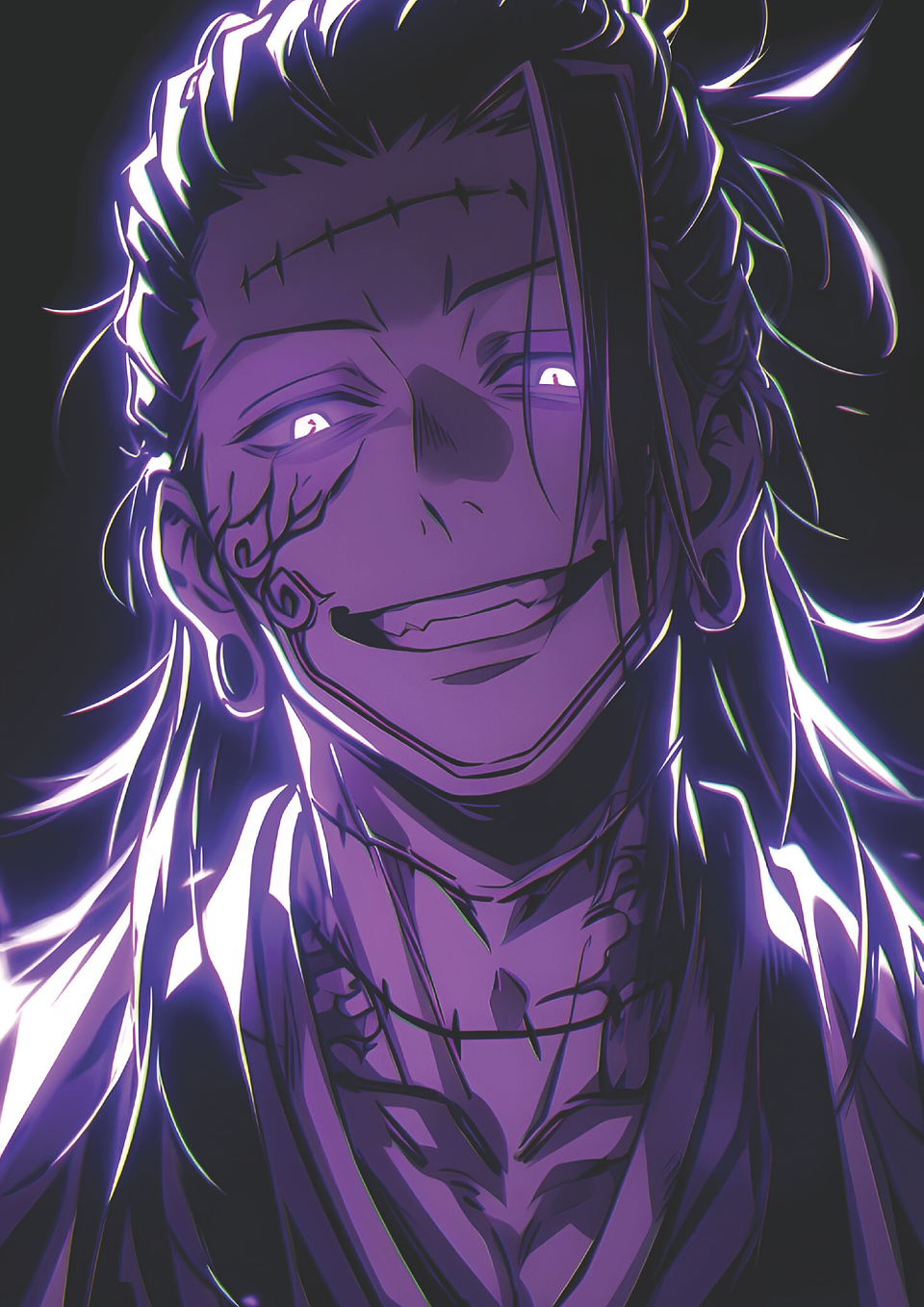 Poster Kenjaku Energía Maldita | Cuadro Anime Jujutsu Kaisen 1