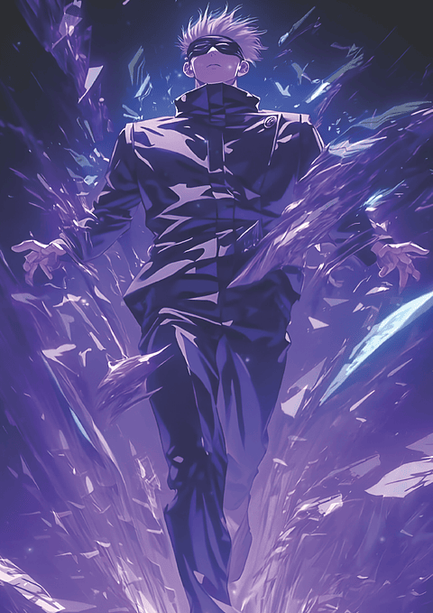 Cuadro Anime Satoru Gojo – Poder Infinito