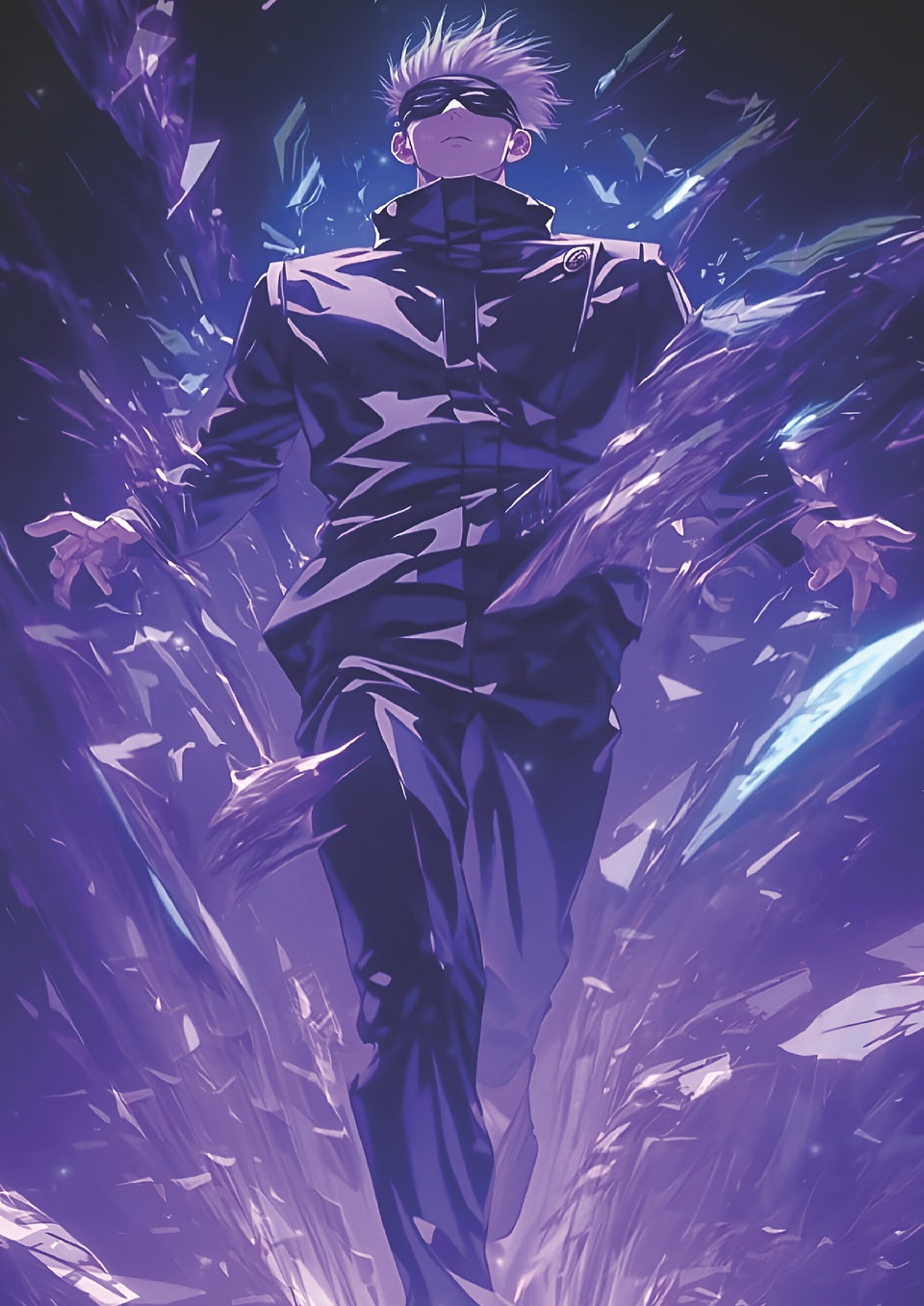 Cuadro Anime Satoru Gojo – Poder Infinito 1